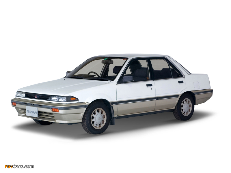 Nissan Langley Sedan (N13) 1986–90 photos (800 x 600)