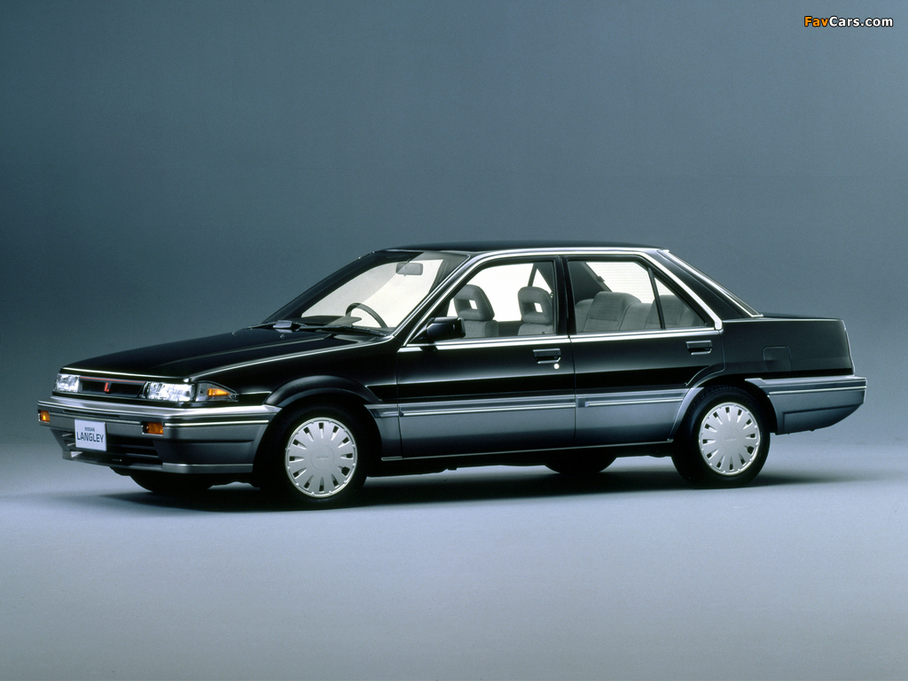 Nissan Langley Sedan (N13) 1986–90 pictures (1024 x 768)