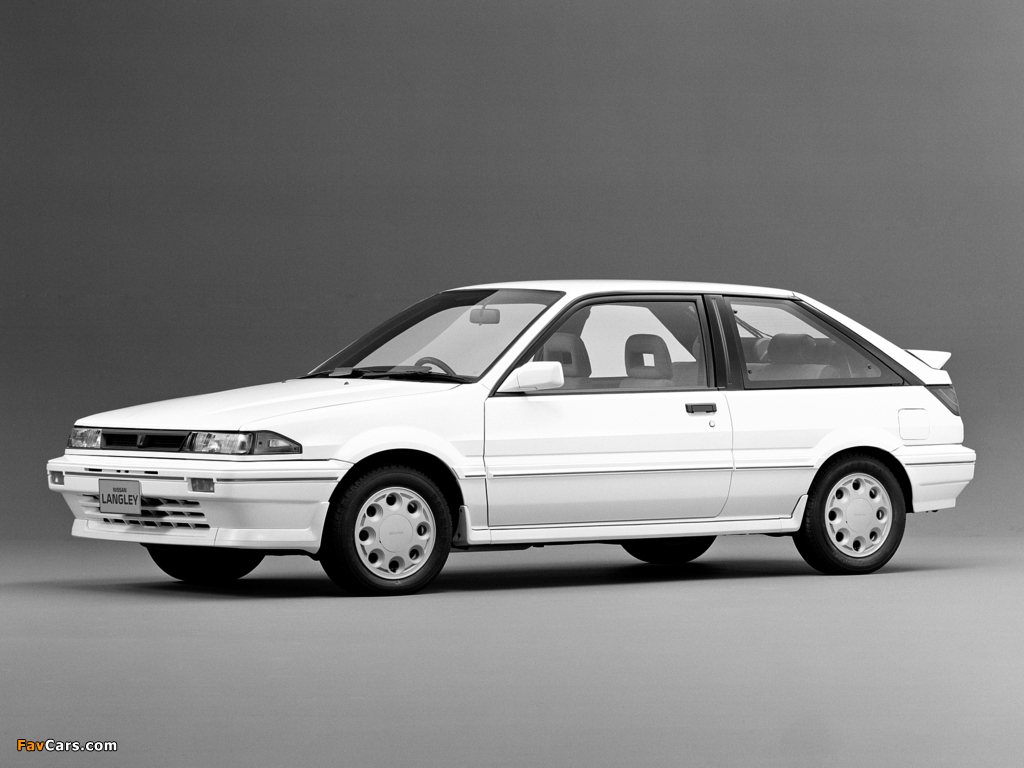 Nissan Langley 3-door (N13) 1986–90 wallpapers (1024 x 768)