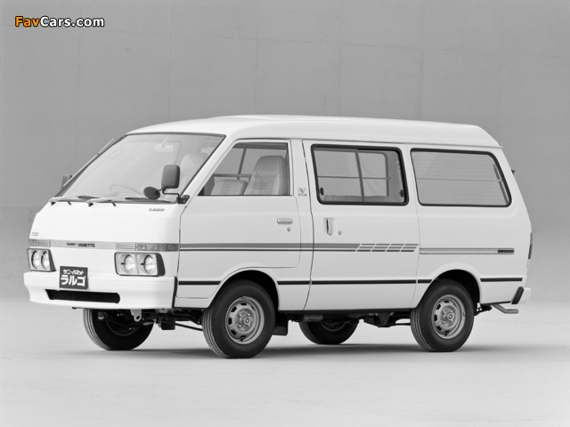 Images of Nissan Sunny Vanette Largo (GC120) 1982–86 (640 x 480)