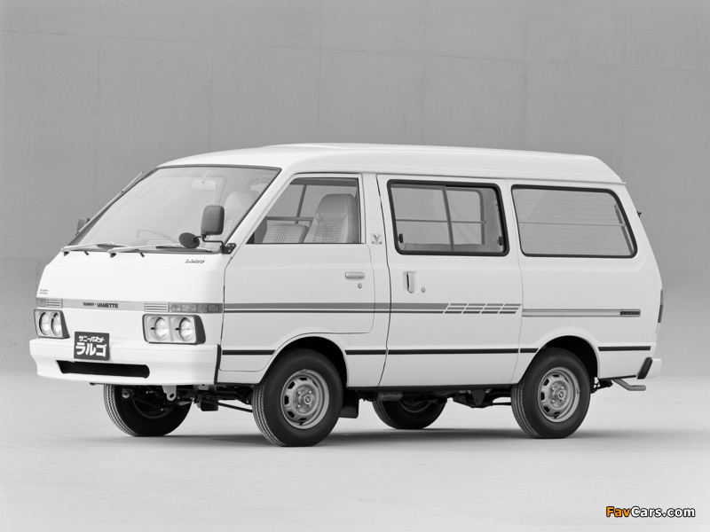 Images of Nissan Sunny Vanette Largo (GC120) 1982–86 (800 x 600)