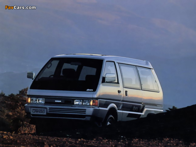 Images of Nissan Vanette Largo Coach (GC22) 1986–93 (640 x 480)