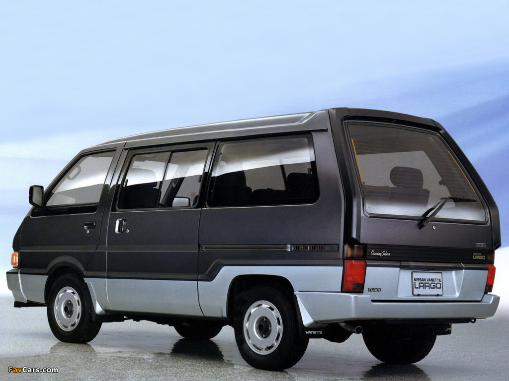 Images of Nissan Vanette Largo Coach (GC22) 1986–93 (1024 x 768)