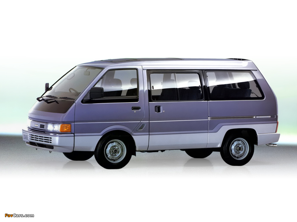 Nissan Vanette Largo Coach (GC22) 1986–93 wallpapers (1024 x 768)