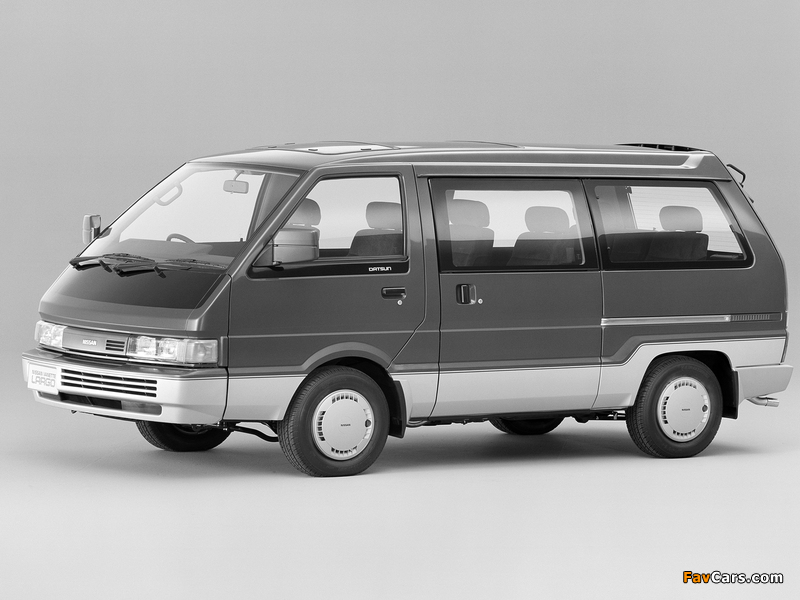 Nissan Vanette Largo Coach (GC22) 1986–93 wallpapers (800 x 600)