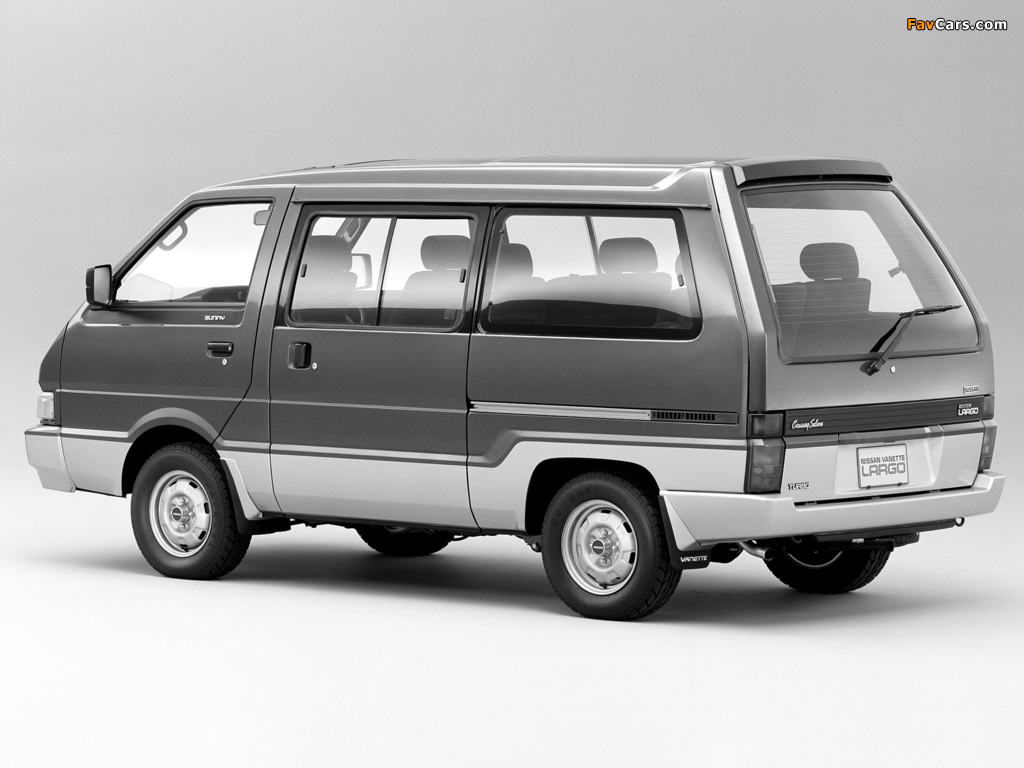 Pictures of Nissan Vanette Largo Coach (GC22) 1986–93 (1024 x 768)