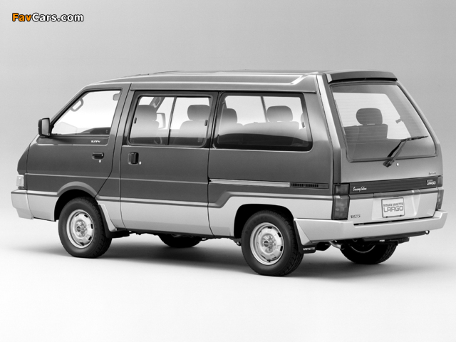 Pictures of Nissan Vanette Largo Coach (GC22) 1986–93 (640 x 480)