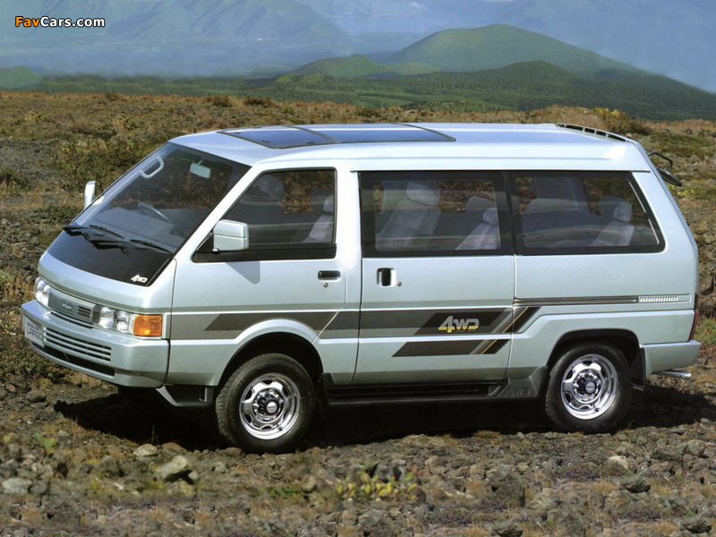 Pictures of Nissan Vanette Largo Coach (GC22) 1986–93 (800 x 600)