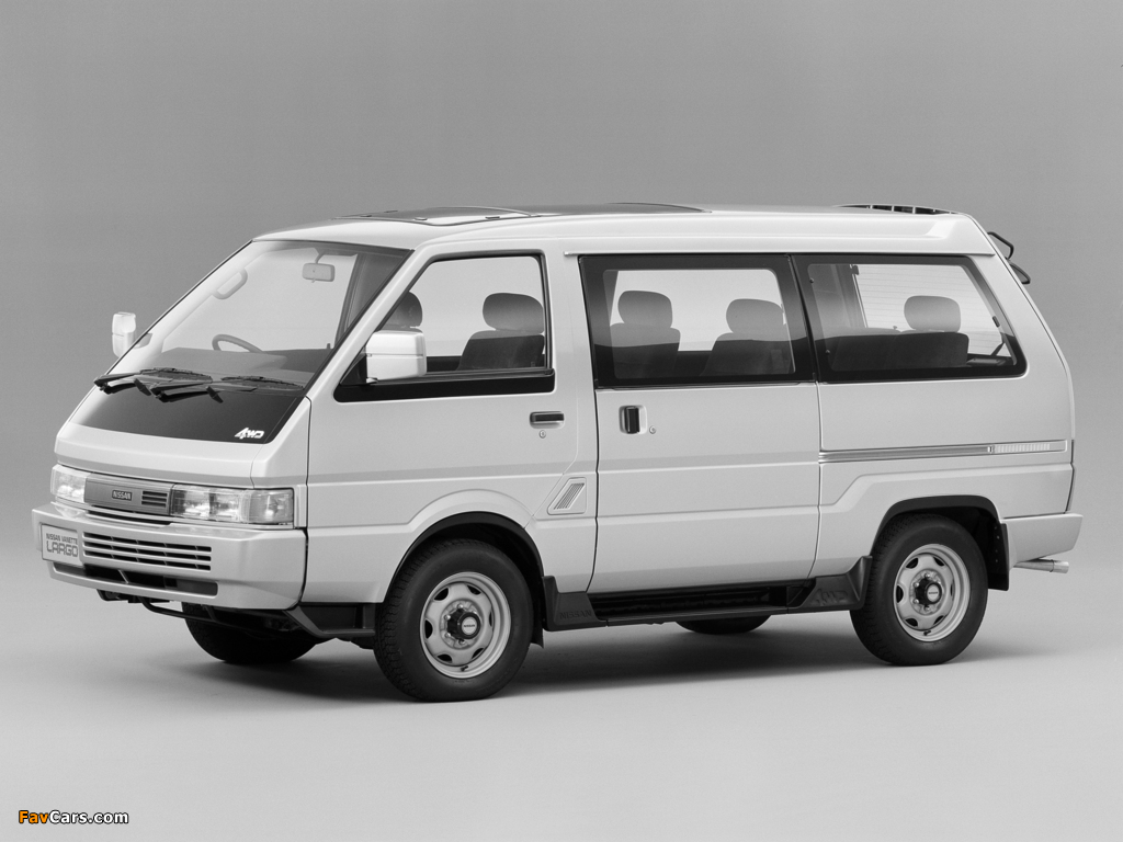 Nissan Vanette Largo Coach (GC22) 1986–93 wallpapers (1024 x 768)