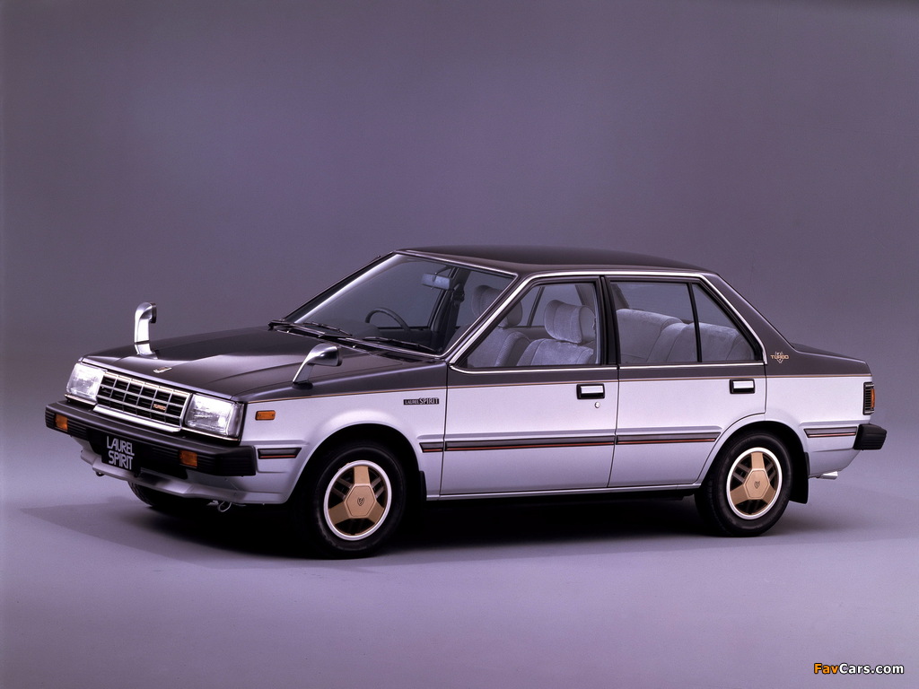 Images of Nissan Laurel Spirit Turbo (B11) 1982–86 (1024 x 768)