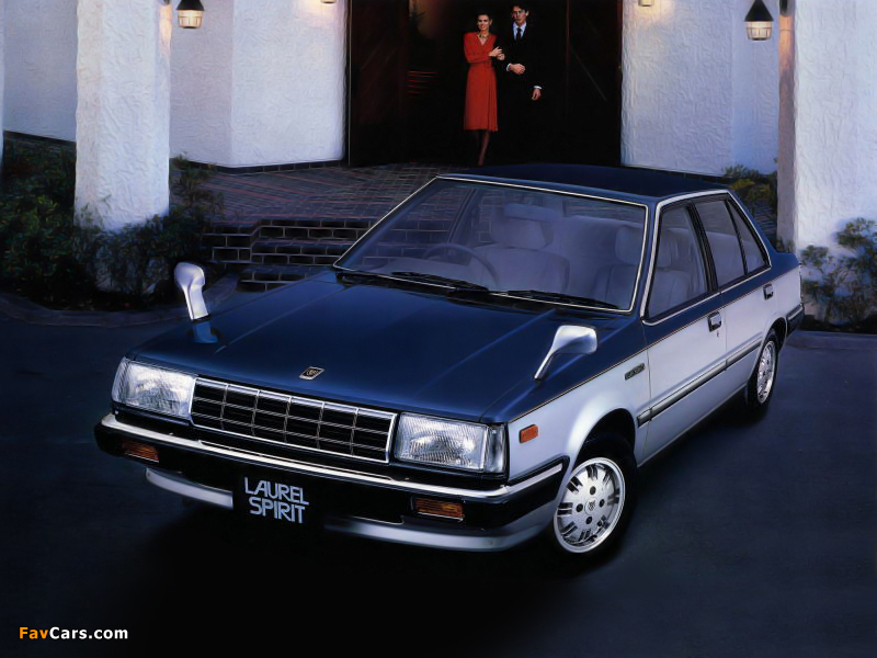 Nissan Laurel Spirit (B11) 1982–86 images (800 x 600)