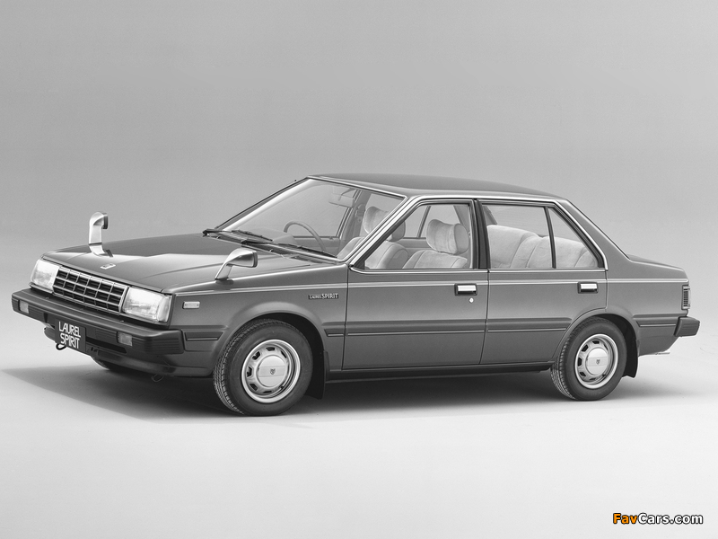 Nissan Laurel Spirit (B11) 1982–86 photos (800 x 600)
