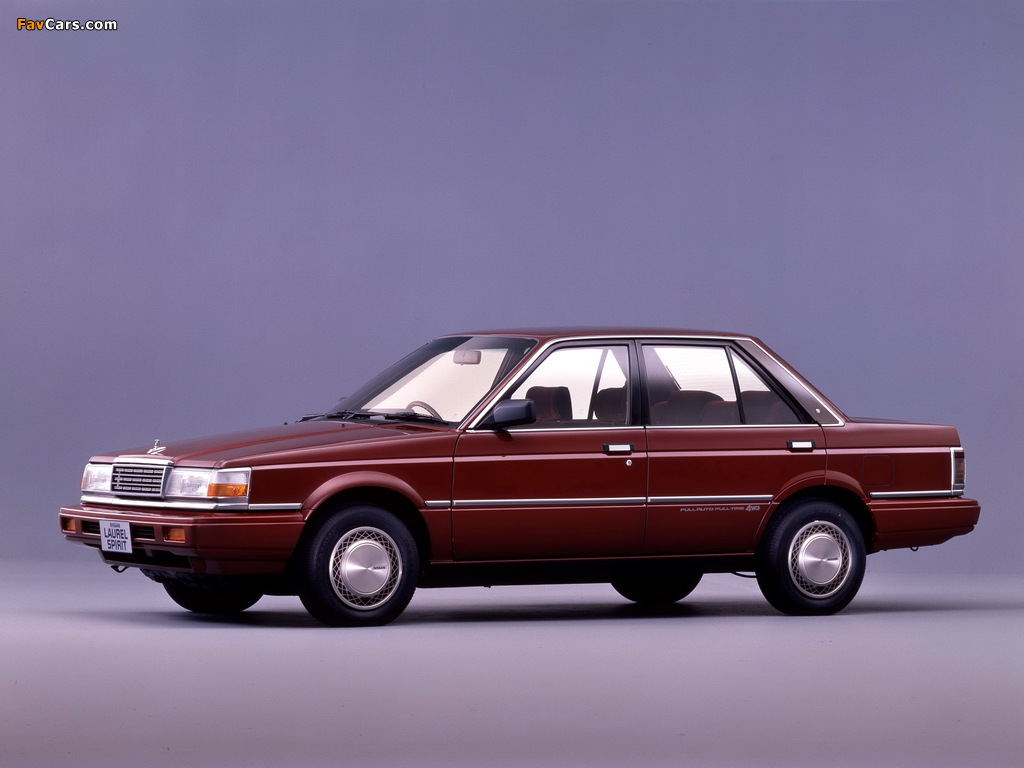 Nissan Laurel Spirit (B12) 1986–88 images (1024 x 768)