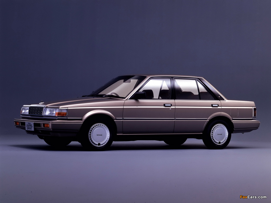 Photos of Nissan Laurel Spirit (B12) 1986–88 (1024 x 768)