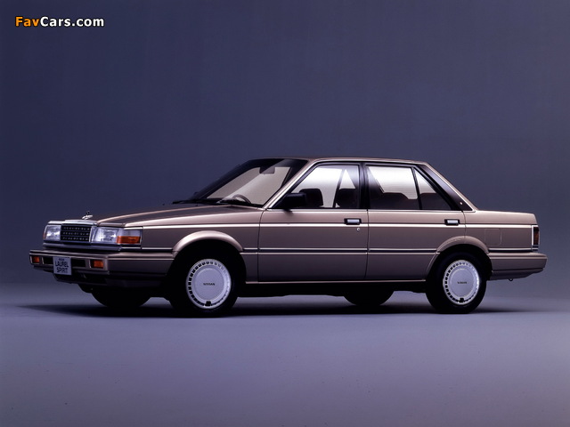Photos of Nissan Laurel Spirit (B12) 1986–88 (640 x 480)