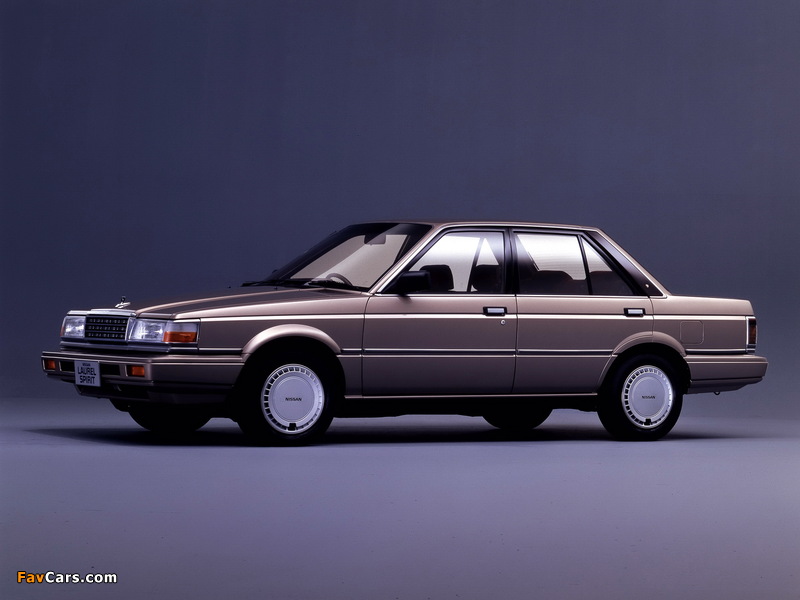 Photos of Nissan Laurel Spirit (B12) 1986–88 (800 x 600)