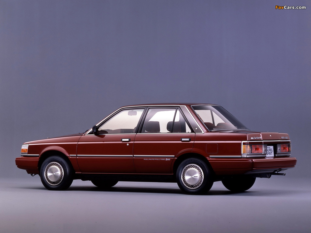 Pictures of Nissan Laurel Spirit (B12) 1986–88 (1024 x 768)