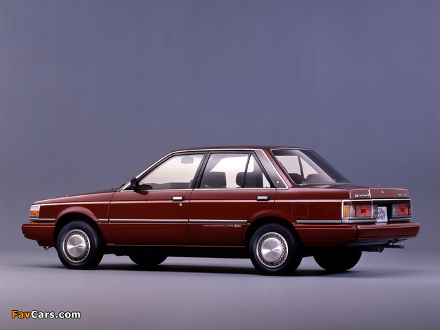 Pictures of Nissan Laurel Spirit (B12) 1986–88 (640 x 480)