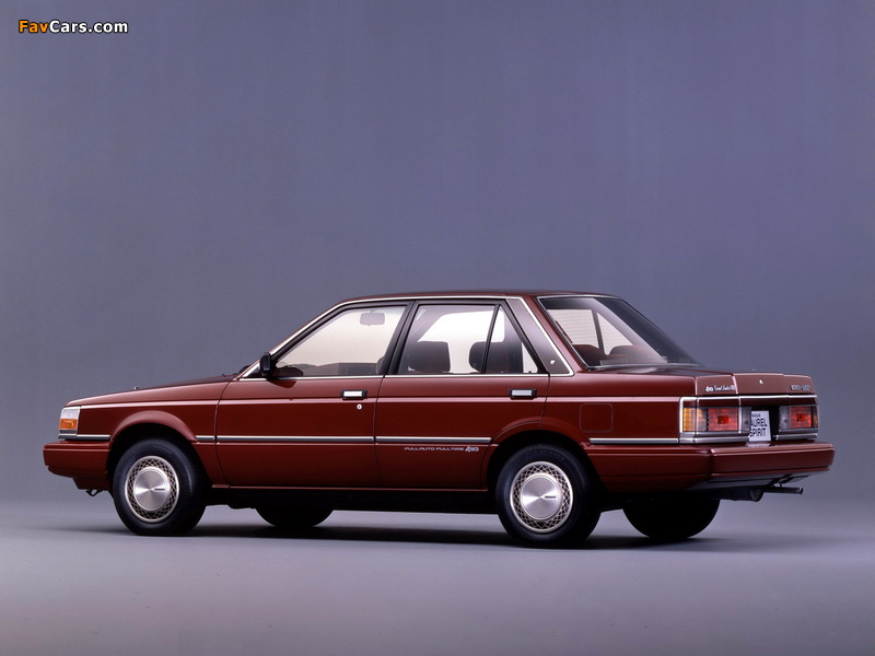 Pictures of Nissan Laurel Spirit (B12) 1986–88 (800 x 600)