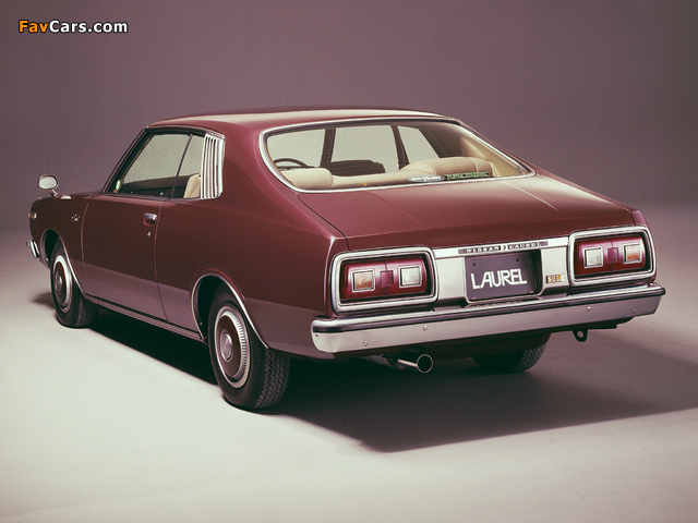 Nissan Laurel Coupe (C230) 1977–78 wallpapers (640 x 480)