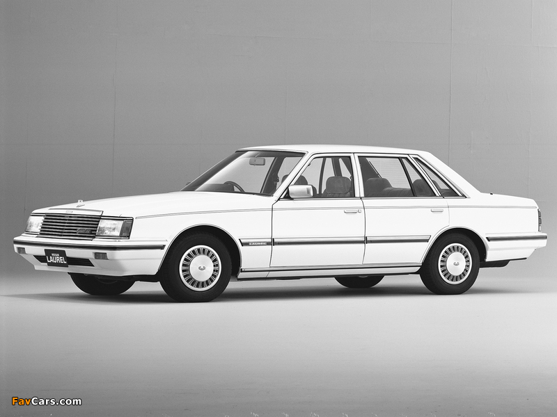 Nissan Laurel Sedan (31) 1982–84 photos (800 x 600)