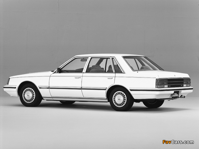Photos of Nissan Laurel Sedan (31) 1982–84 (640 x 480)