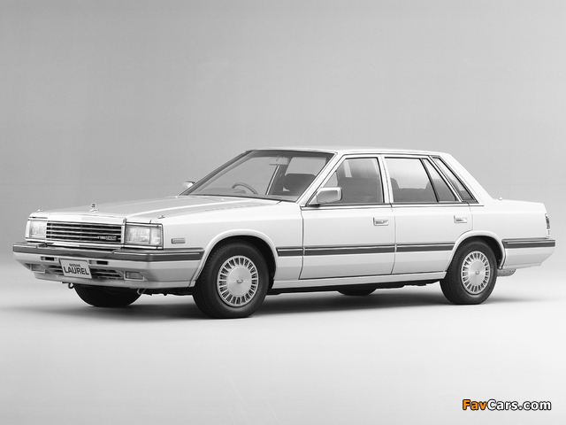 Photos of Nissan Laurel Sedan (C32) 1984–86 (640 x 480)