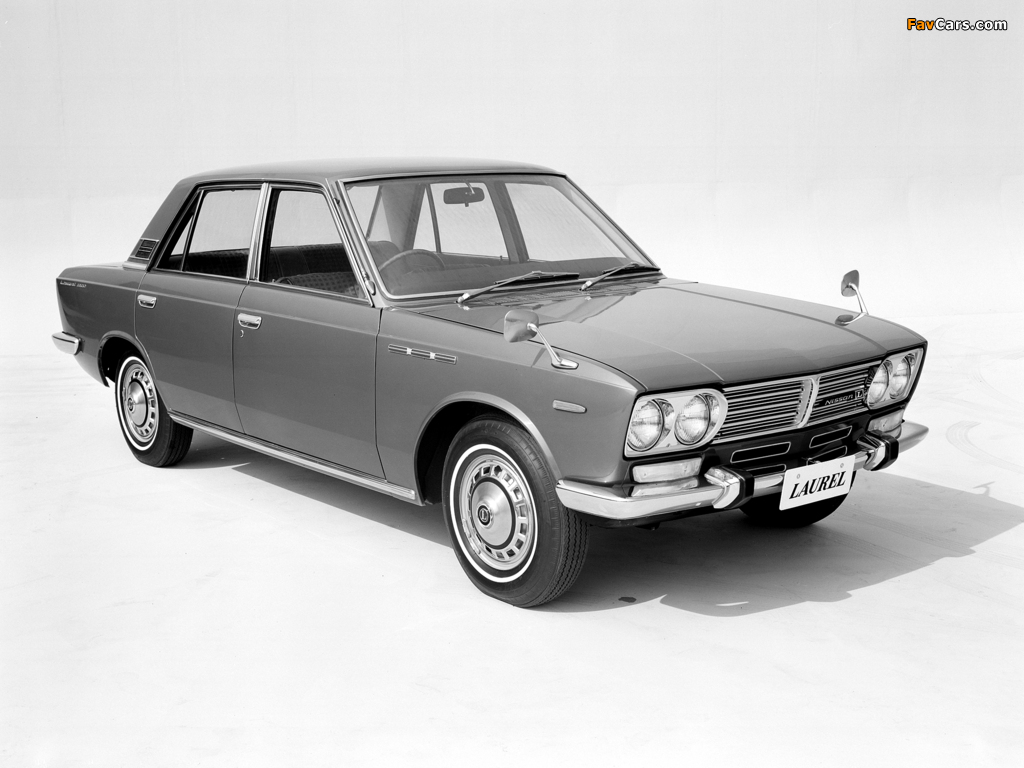 Pictures of Nissan Laurel Sedan (C30) 1968–72 (1024 x 768)