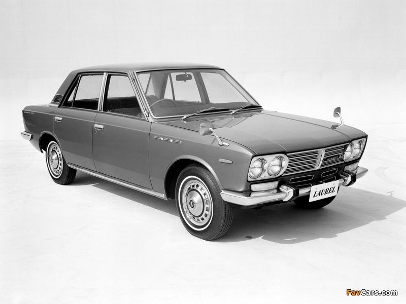 Pictures of Nissan Laurel Sedan (C30) 1968–72 (800 x 600)