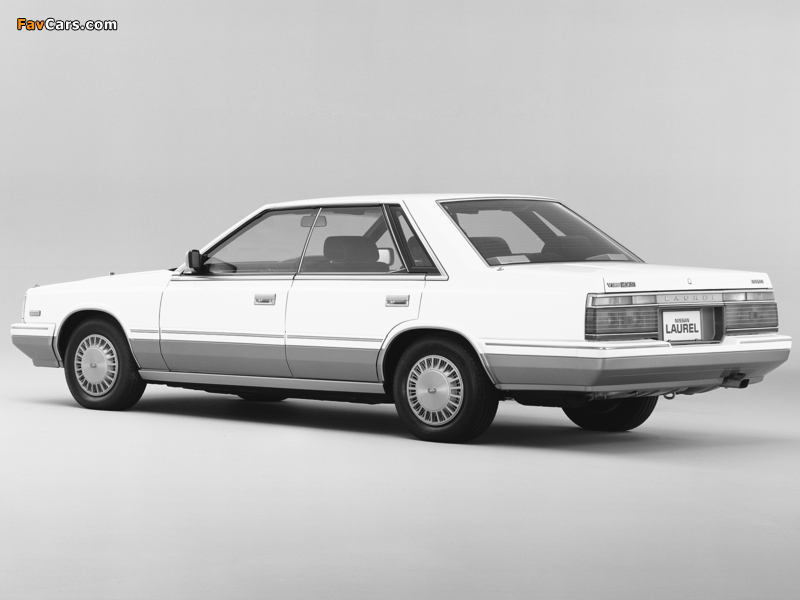 Pictures of Nissan Laurel Hardtop (C32) 1984–86 (800 x 600)