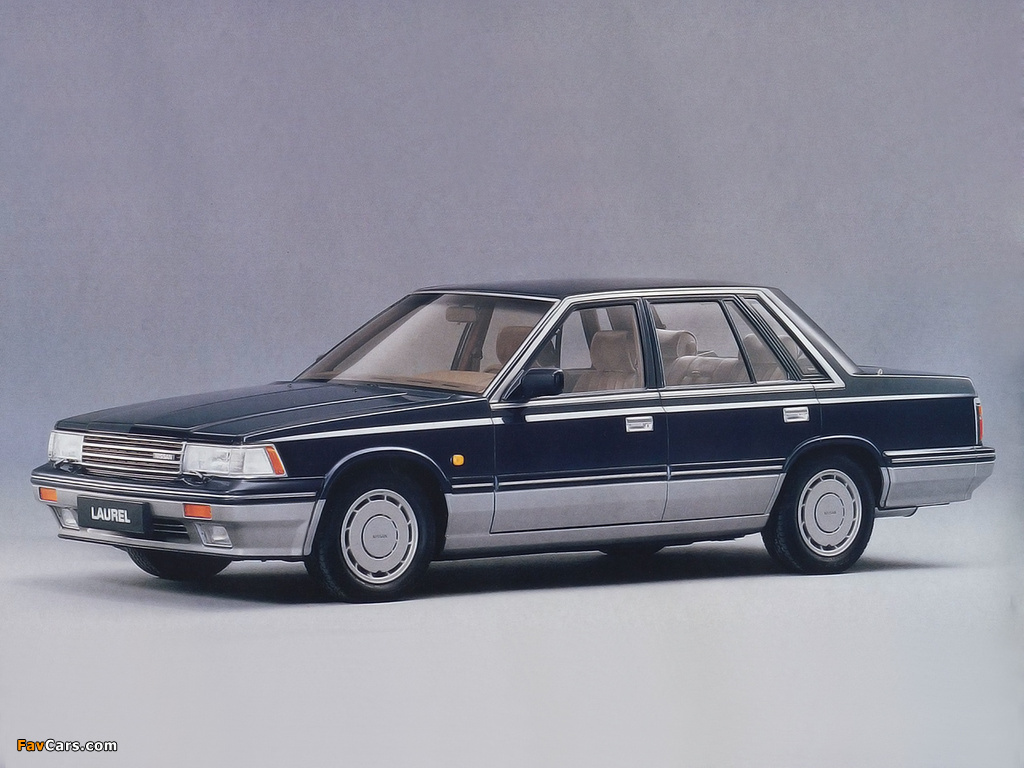 Pictures of Nissan Laurel Sedan (C32) 1986–93 (1024 x 768)