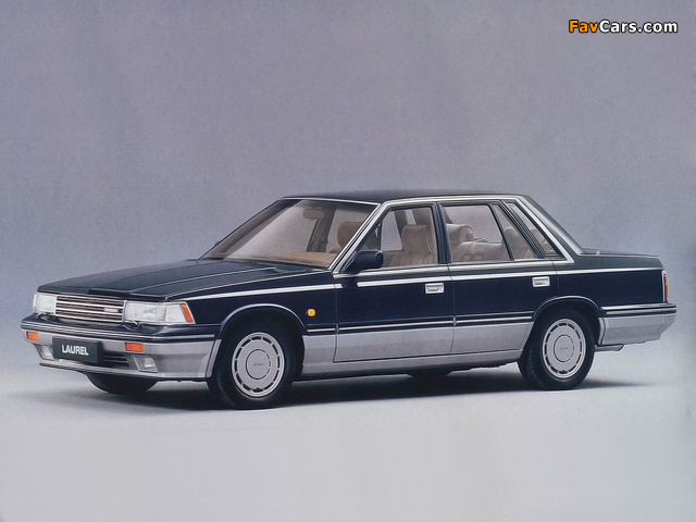 Pictures of Nissan Laurel Sedan (C32) 1986–93 (640 x 480)