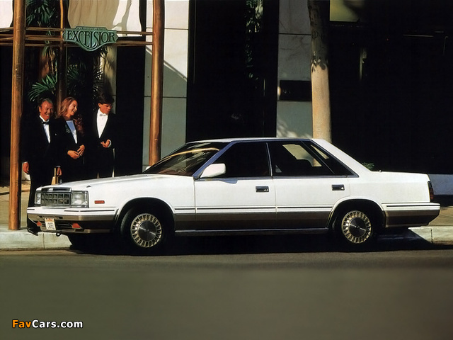 Nissan Laurel Hardtop (C32) 1984–86 wallpapers (640 x 480)