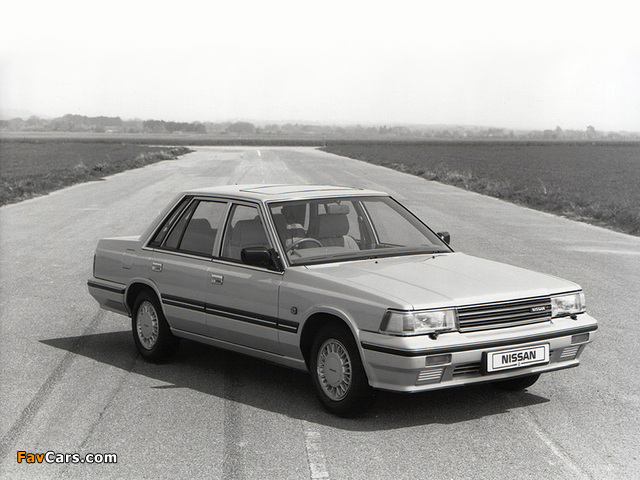 Nissan Laurel Sedan (C32) 1986–93 wallpapers (640 x 480)