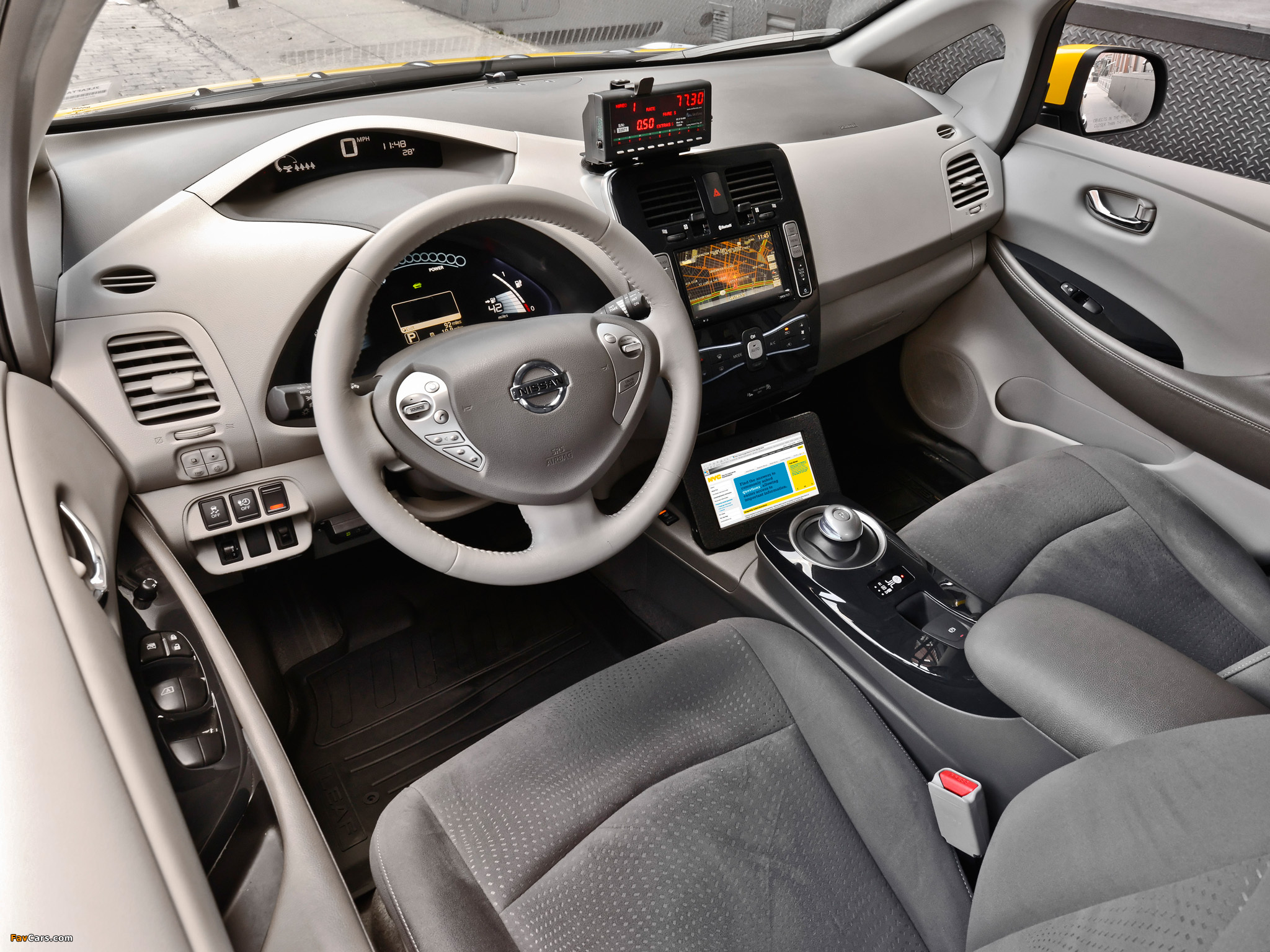 Images of Nissan Leaf Taxi US-spec 2013 (2048 x 1536)