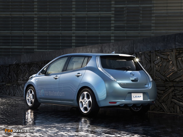 Nissan Leaf JP-spec (ZEO) 2010 images (640 x 480)