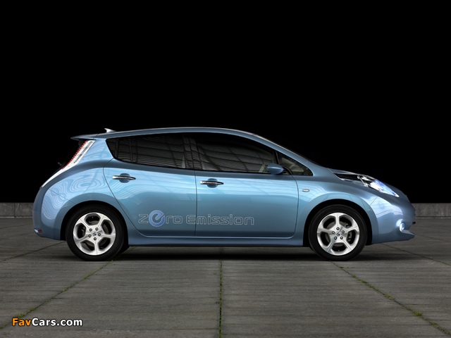 Nissan Leaf JP-spec (ZEO) 2010 pictures (640 x 480)