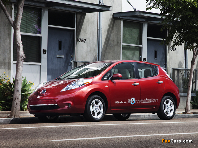 Nissan Leaf US-spec 2010–13 pictures (640 x 480)