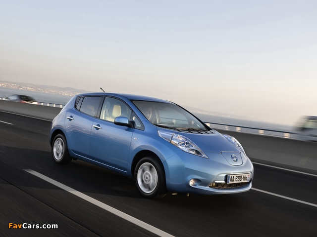 Nissan Leaf 2010 wallpapers (640 x 480)