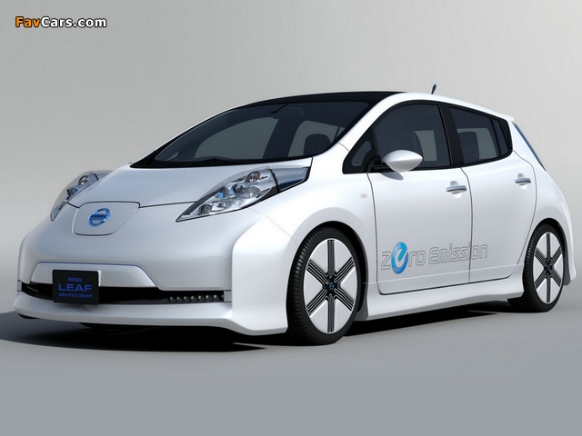 Nissan Leaf Aero Style Concept 2011 pictures (640 x 480)