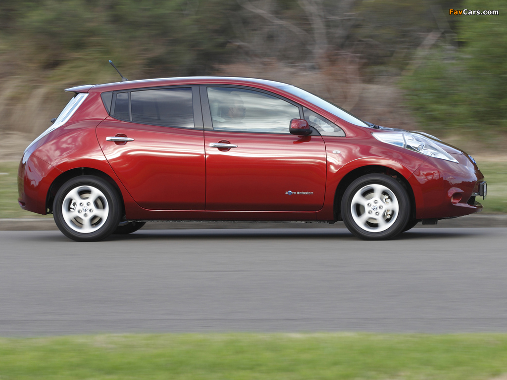 Nissan Leaf AU-spec 2012 images (1024 x 768)
