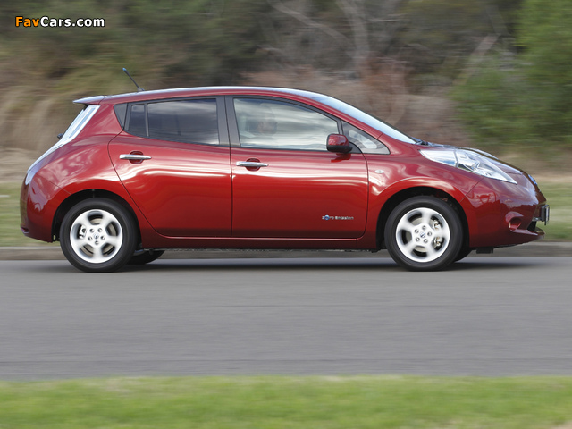 Nissan Leaf AU-spec 2012 images (640 x 480)