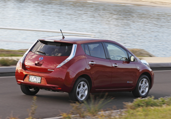 Nissan Leaf AU-spec 2012 pictures