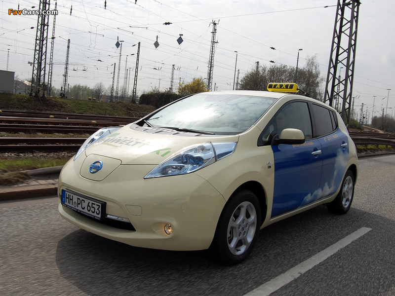 Nissan Leaf Taxi 2013 pictures (800 x 600)