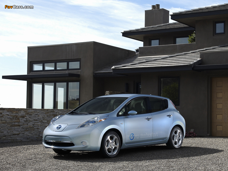 Photos of Nissan Leaf US-spec Prototype 2010 (800 x 600)