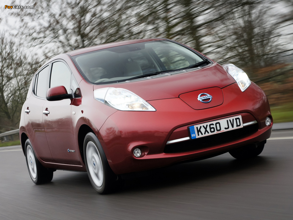 Pictures of Nissan Leaf UK-spec 2011 (1024 x 768)