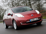 Pictures of Nissan Leaf UK-spec 2011