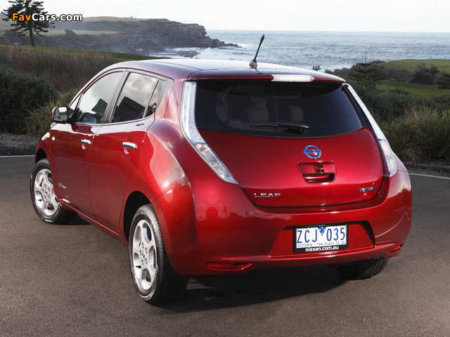 Pictures of Nissan Leaf AU-spec 2012 (640 x 480)