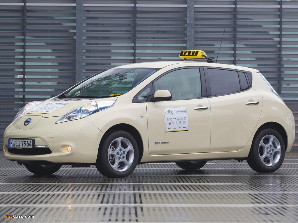 Pictures of Nissan Leaf Taxi 2013 (1024 x 768)