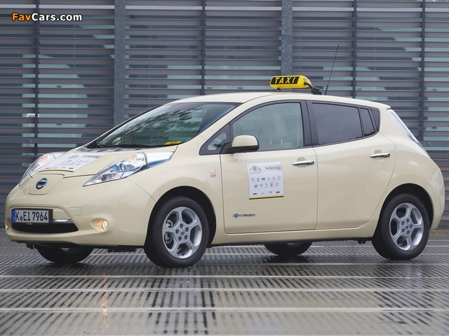 Pictures of Nissan Leaf Taxi 2013 (640 x 480)